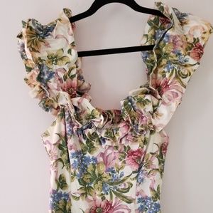 Expo Vintage Floral Dress